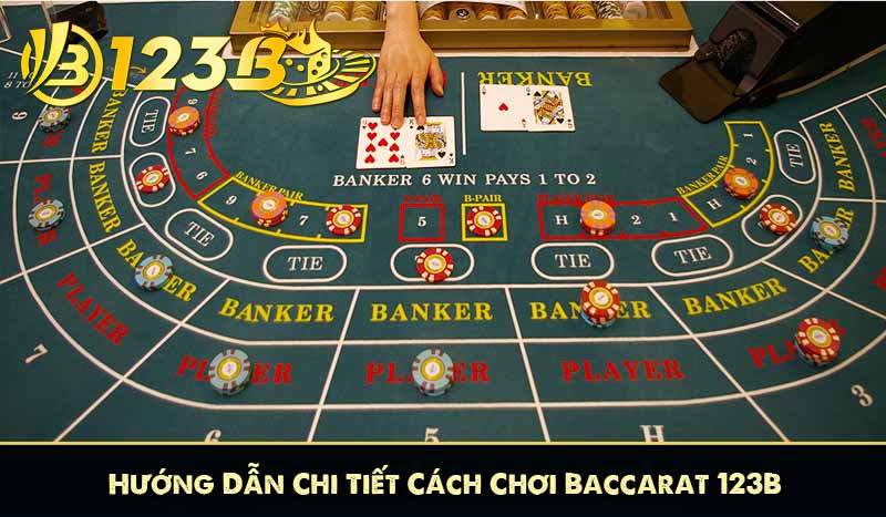 Hướng Dẫn Chi Tiết Cách Chơi Baccarat 123B